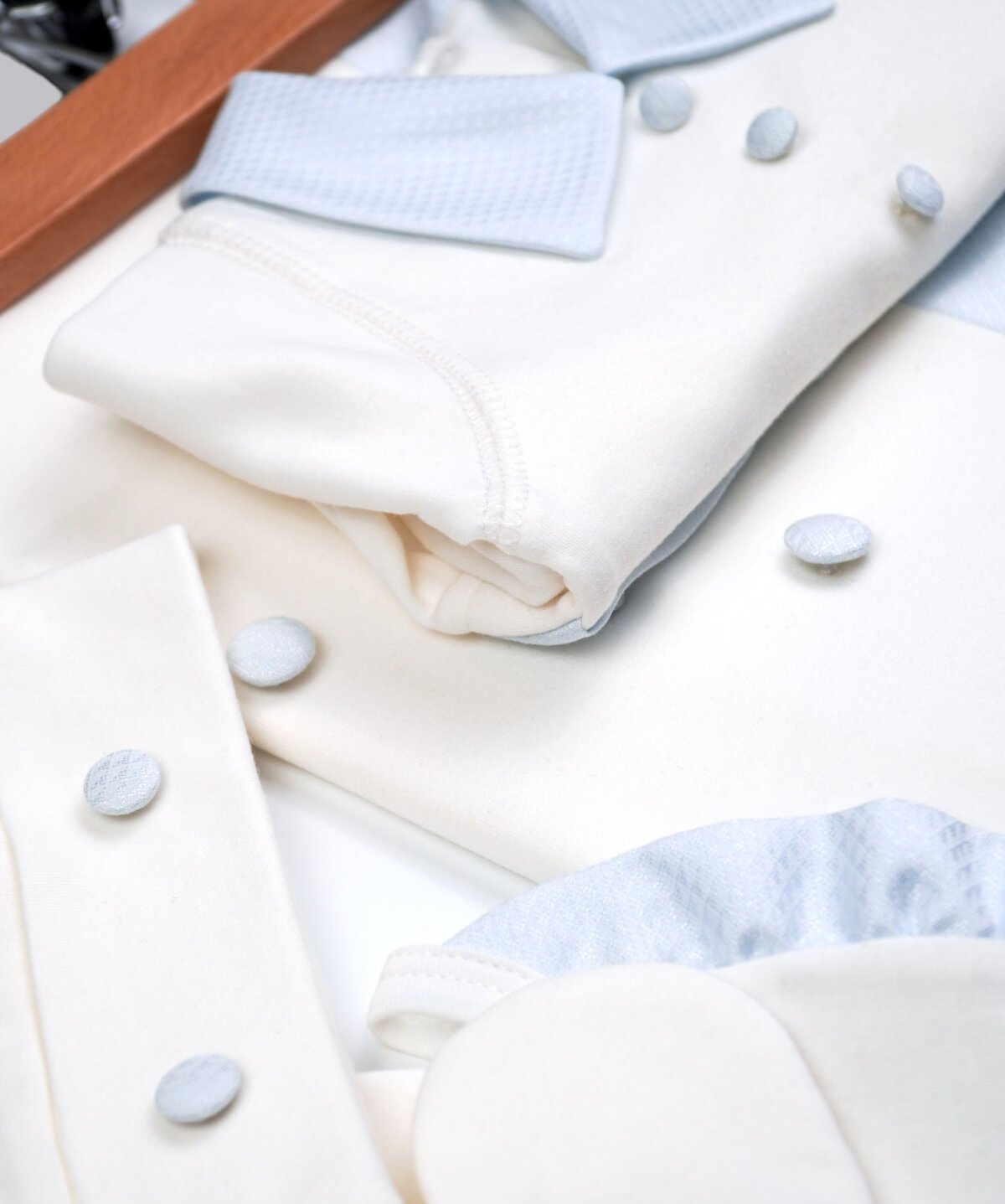 MAVİ DÜĞMELİ 5Lİ SET