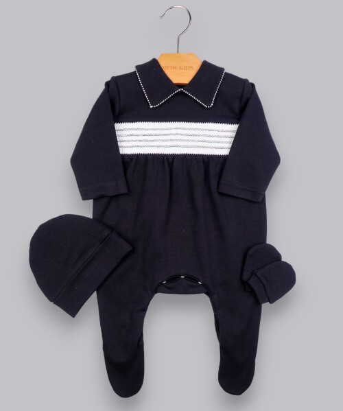 PLİTİNGLİ SIYAH 3LÜ SET