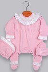 PLİTİNG YAKA KADİFE 3LÜ SET